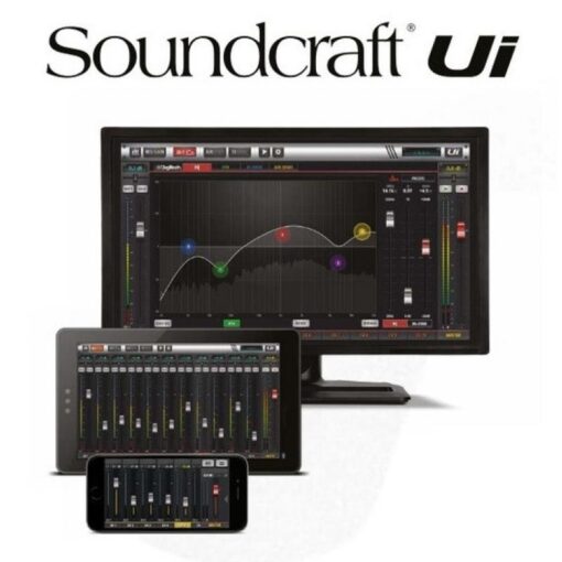 Soundcraft Ui12 Mixer Rack Digital Wireless