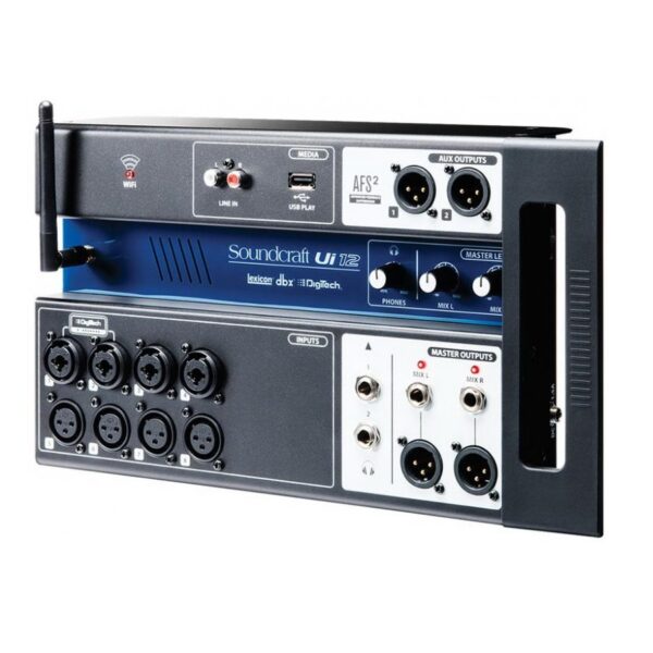 Soundcraft Ui12 Mixer Rack Digital Wireless