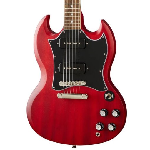Guitarra eléctrica Epiphone SG Classic Worn P90s – Worn Cherry