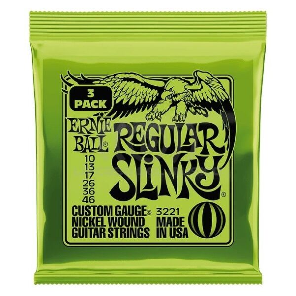 Ernieball 3221 3 Set Regular Slinky 10/46