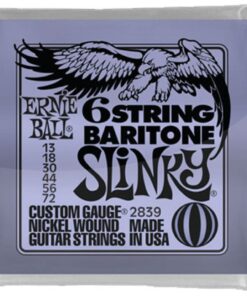 Ernie Ball 2839 6 String Baritone Slinky 13-72