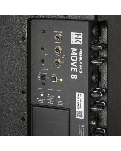 HK Audio – 1007841 – PREMIUM PRO MOVE 8 Con Batería Doble