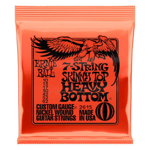 Ernie Ball 2615 Skinny Top Heavy Bottom Slinky 10-62 (7 Strings)