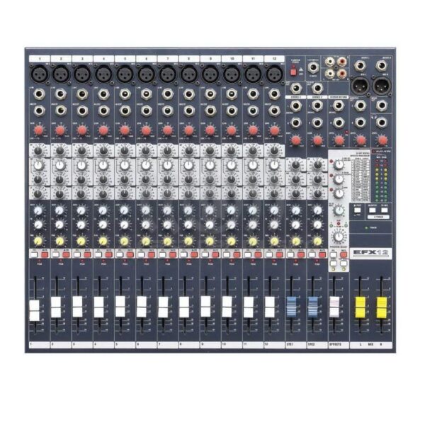 Soundcraft EFX12 Mezclador 12 Canales con Efectos