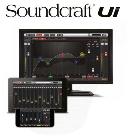 Soundcraft UI16 Mezclador Rack Digital Wireless