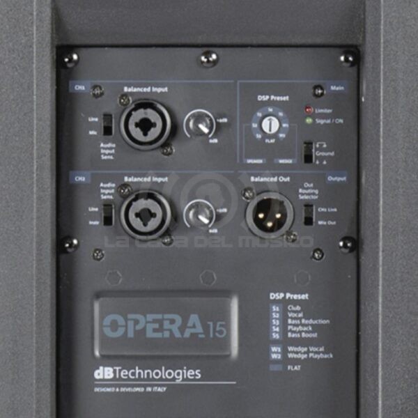 DB Technologies OPERA 15 Caja Activa 15″