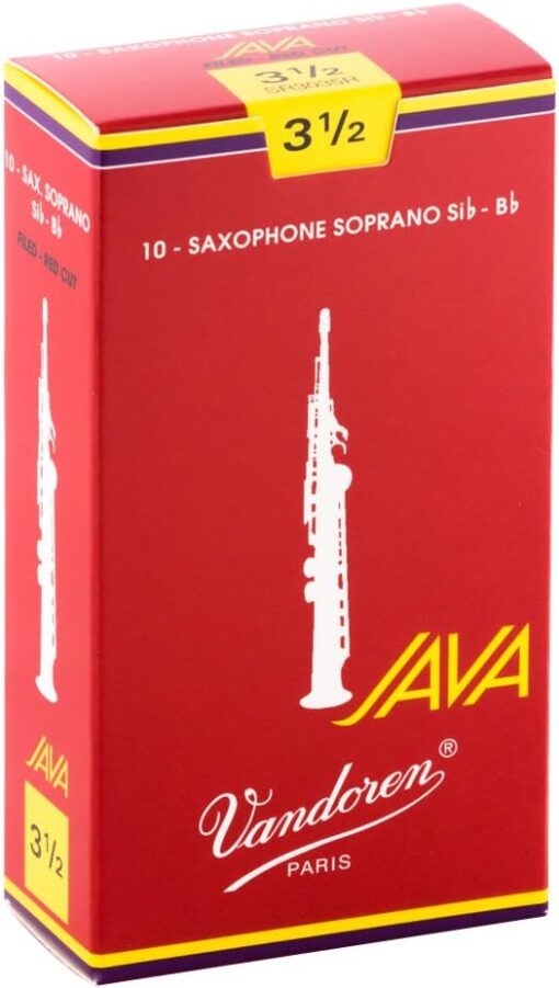 Caña Saxo Soprano Java Red 3.5 vandoren unidad