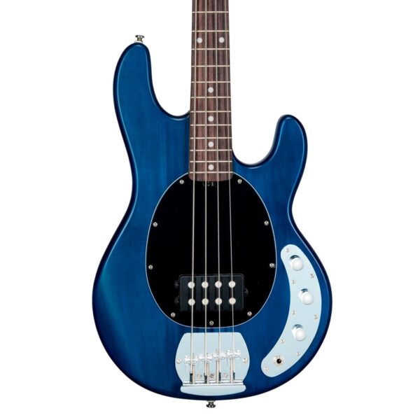 BAJO STERLING RAY4-TBLS-R1 STINGRAY IN TRANS BLUE SATIN