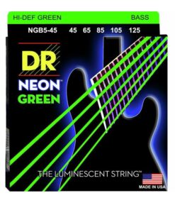 DR Strings HI-DEF NEON Cuerdas para Bajo (NGB5-45)