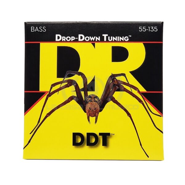 DR DDT™ 55-135 Cuerdas Bajo Eléctrico 5 Cuerdas Heavy