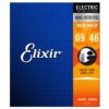 Elixir Strings 16540 – Cuerdas guitarra eléctrica NANOWEB super light (.009-.042) pack 3