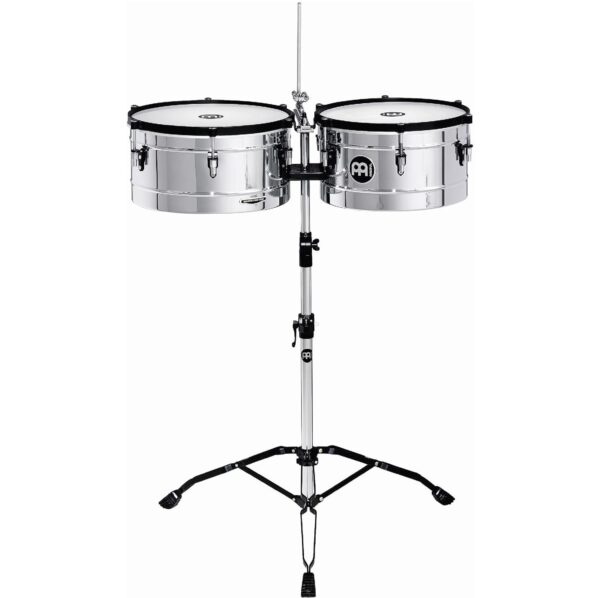 Meinl Percussion MT1415CH Marathon Series Timbales de acero con acabado cromado