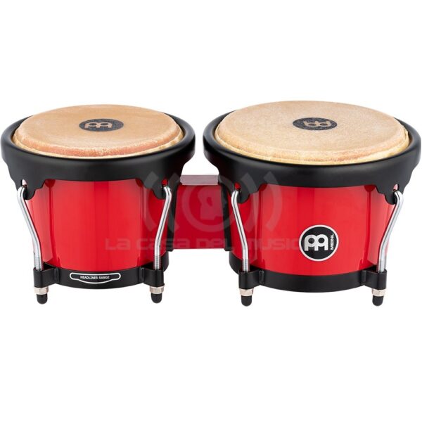 Meinl Percussion Bongos 6.5 – 7.5 Red HB50R