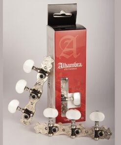 Alhambra 9480 Clavijas Guitarra Clásica Silver A