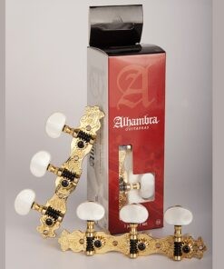 Alhambra 9487 Clavijas Guitarra Clásica Golden A