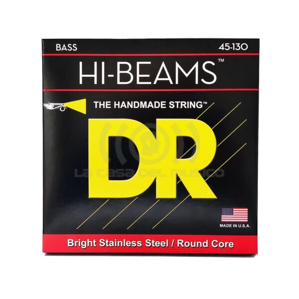 DR HI-BEAMS 45-130 Cuerdas Bajo Eléctrico 5 Cuerdas Medium