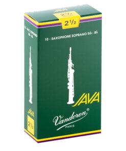 Vandoren SR3025 Saxo Soprano Java Cañas 2.5