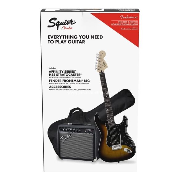 Squier Pack de Guitarra Affinity Series Stratocaster HSS 0371824632