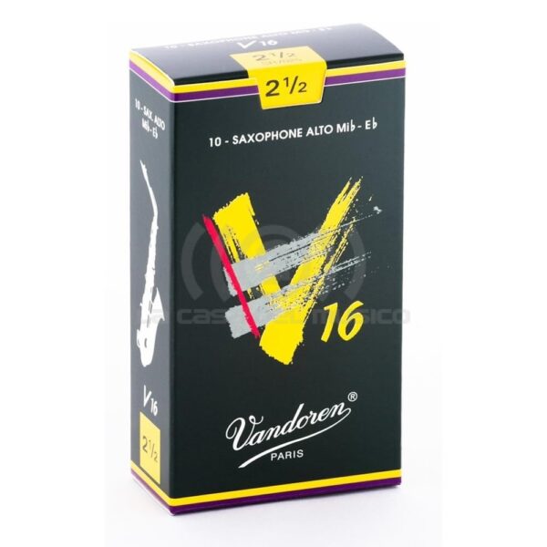 Vandoren SR7025 Alto Sax V16 Cañas 2.5