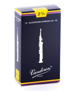 Vandoren SR2025 Saxo Soprano Cañas Tradicionales 2.5