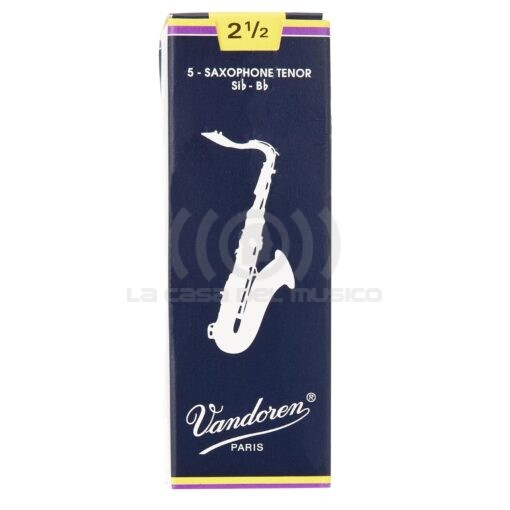 Vandoren caña SR2215 saxofón tenor 2.5