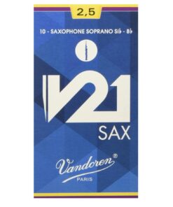 Vandoren SR8025 Soprano Sax V21 Cañas 2.5
