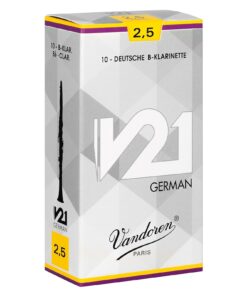 Vandoren CR8625 V21 Alemán Bb Clarinete Cañas Fuerza 2.5