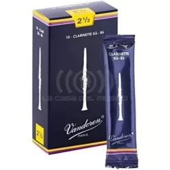 VANDOREN CR1025 CAÑAS CLARINETE Nº 2 1/2 TRADICIONAL