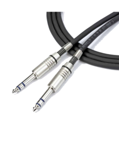 Santo Angelo® AC10 Cable Audio 1Plug ¼” TRS A 1Plug ¼” TRS OFHC | 2 Mt