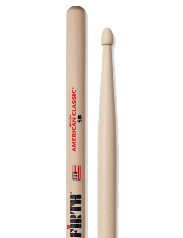 VIC FIRTH® 5B American Classic® Baqueta Punta Madera