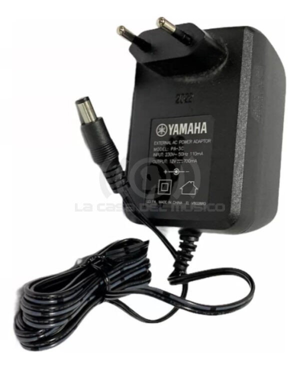 PA-3C Yamaha Adaptador Corriente 12V 1700mAh