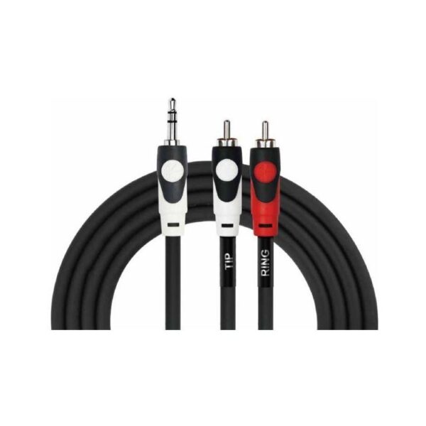 CABLE 3,5 STEREO A 2 PLUG RCA 3 METROS. KIRLIN