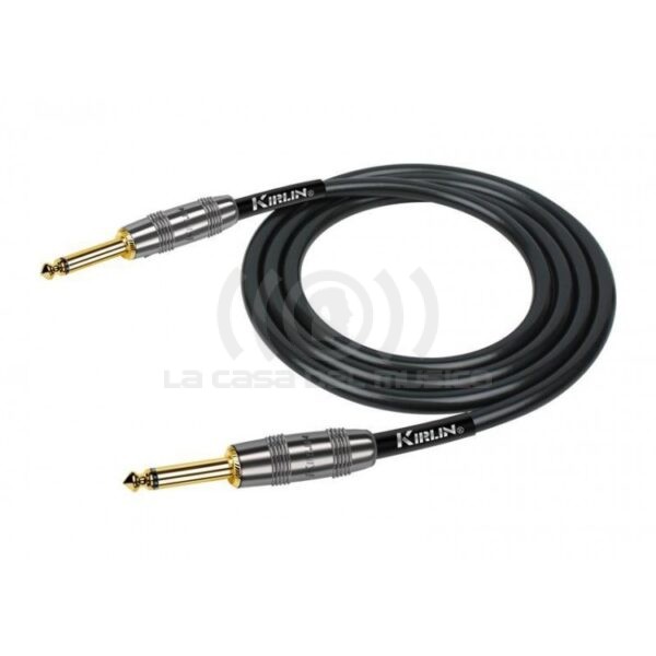 Kirlin Cable de Instrumento Plug Plug 3m