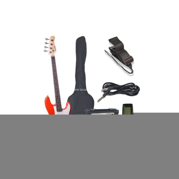 PACK DE BAJO ELECTRICO ROJO SCORPION