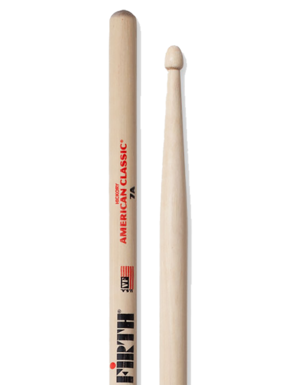 VIC FIRTH® 7A American Classic® Baqueta Punta Madera