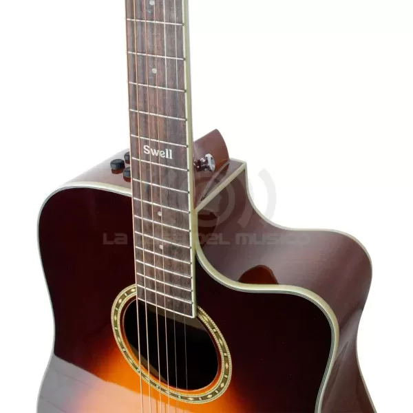 GUITARRA TAGIMA SWELL EQ HB HONEY BURST ELECTROACUSTICA
