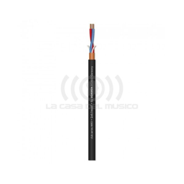 SOMMER CABLE – 2000051 – Cable De Micrófono POR METRO Club Series MKII