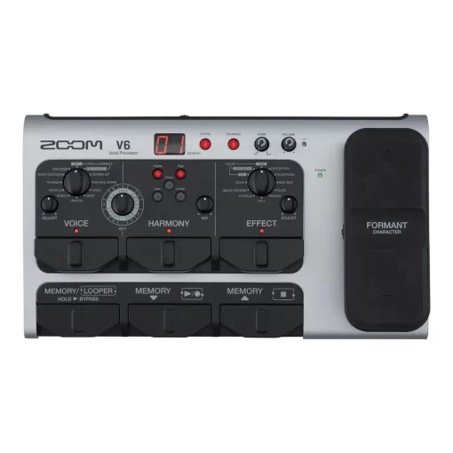 Pedalera multiefecto Zoom V6-SP – Procesador Vocal