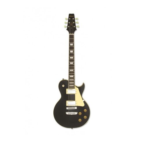 Aria PE-350STD Guitarra Eléctrica Les Paul Style Aged Black