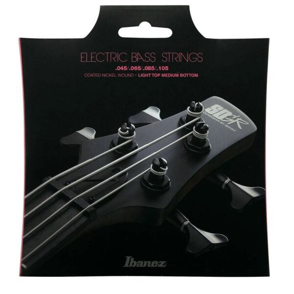 Set de 4 cuerdas Ibanez para bajo eléctrico IEBS4C 045-105