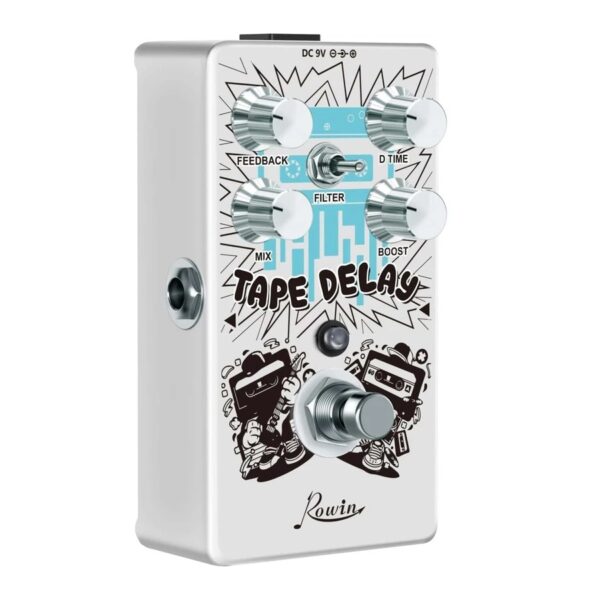 Rowin RE-01 Tape Delay Pedal Guitarra