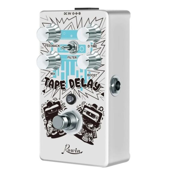 Rowin RE-01 Tape Delay Pedal Guitarra