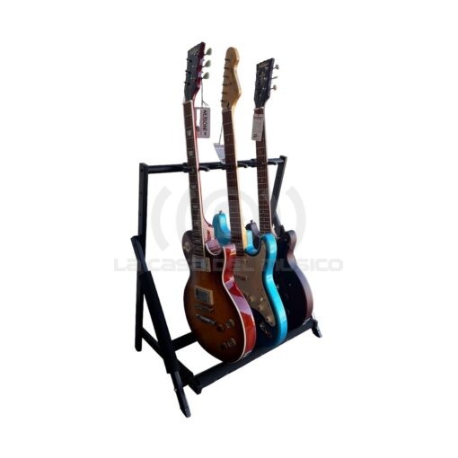 Hamilton KB5300G Atril Guitarra Triple Rack