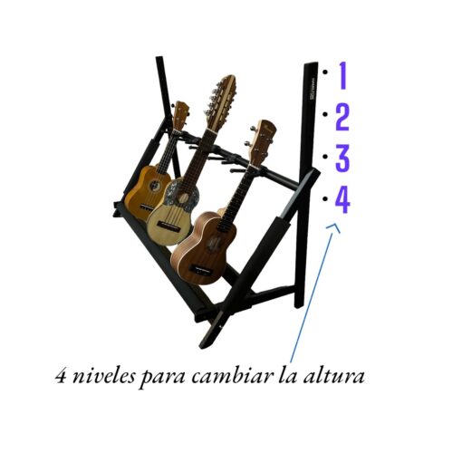 Hamilton KB5500G Atril Guitarra 5 Rack