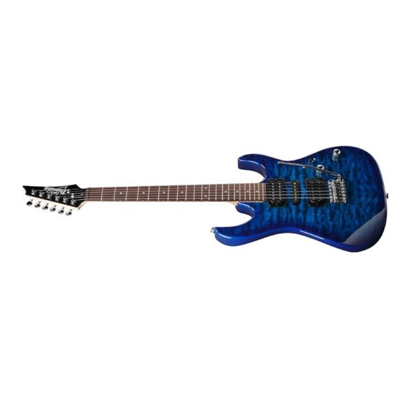 Guitarra eléctrica Ibanez GRX70QA – Transparent Blue Burst