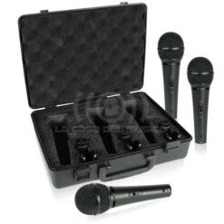 Behringer UltraVoice XM1800S Pack De 3 Micrófonos Dinamicos Vocales