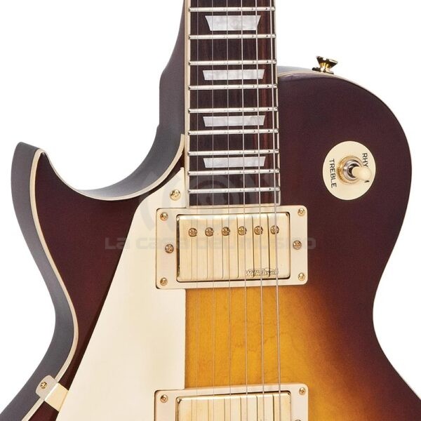 Vintage Les Paul Tobacco Sunburst LV100TSB Guitarra Eléctrica para Zurdo
