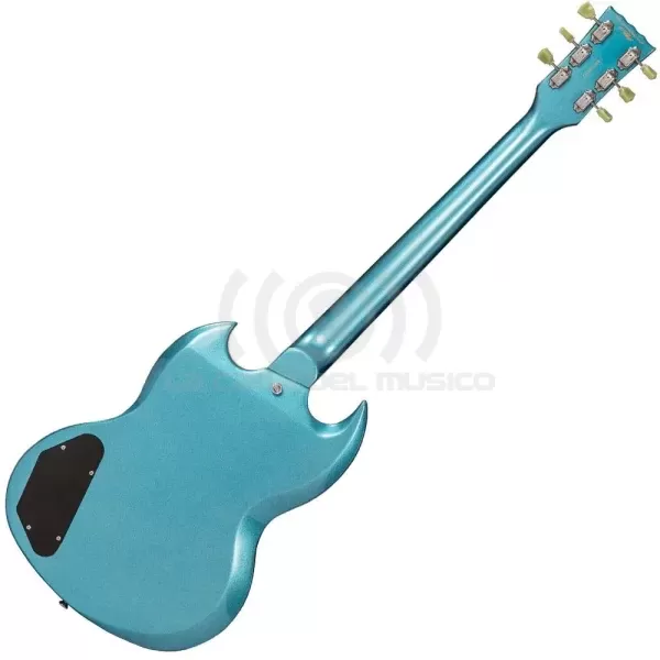 Vintage SG Vibrola Gun Hill Blue Vintage VS6VGHB Guitarra