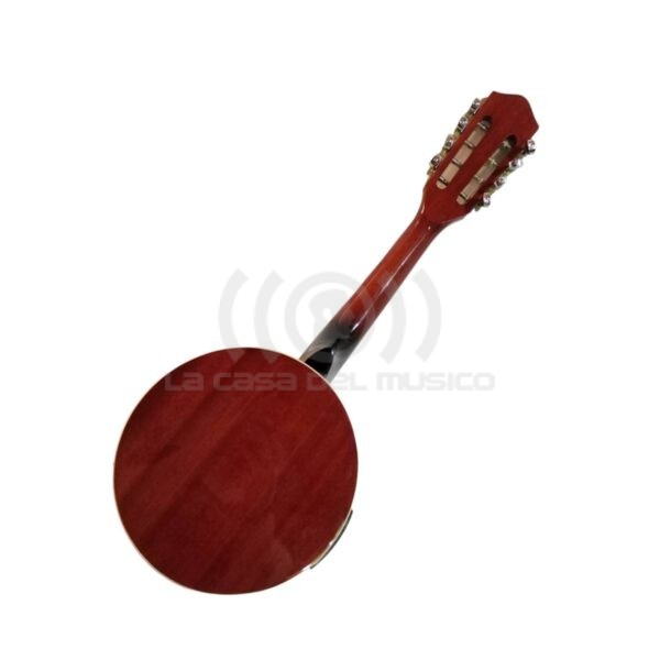 Banjo 8C con funda electroacústico Rowell YWBJ-08EL