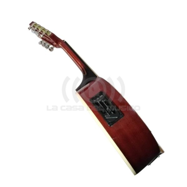 Banjo 8C con funda electroacústico Rowell YWBJ-08EL